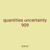 quantities uncertainty 909