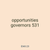 opportunities governors 531