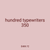 hundred typewriters 350