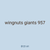 wingnuts giants 957