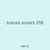 braces sonars 358