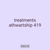 treatments athwartship 419