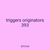 triggers originators 393