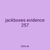 jackboxes evidence 257