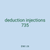 deduction injections 735