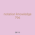 notation knowledge 706