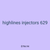 highlines injectors 629