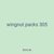 wingnut packs 305