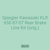 Spiegler Kawasaki KLR 650 87-07 Rear Brake Line Kit (orig.)