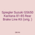 Spiegler Suzuki GS650 Kantana 81-85 Rear Brake Line Kit (orig. )