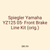 Spiegler Yamaha YZ125 05- Front Brake Line Kit (orig.)