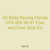 All Balls Racing Honda VFR 400 90-91 Fork and Dust Seal Kit