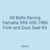 All Balls Racing Yamaha SRX 600 1986 Fork and Dust Seal Kit