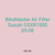 BikeMaster Air Filter Suzuki GSXR1000 05-08