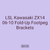 LSL Kawasaki ZX14 06-10 Fold-Up Footpeg Brackets