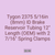 Tygon 2375 5/16in (8mm) ID Brake Reservoir Tubing 12" Length (OEM) with 2 7/16" Spring Clamps