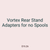Vortex Rear Stand Adapters for no Spools