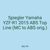 Spiegler Yamaha YZF-R1 2015 ABS Top Line (MC to ABS orig.)