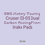 SBS Victory Touring Cruiser 03-05 Dual Carbon Racing Front Brake Pads