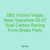 SBS Victory Vegas Ness Signature 05-07 Dual Carbon Racing Front Brake Pads