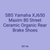 SBS Yamaha XJ650 Maxim 80 Street Ceramic Organic Rear Brake Shoes