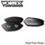 Vortex Mirror Caps Honda CBR929/954 All