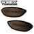 Vortex Mirror Caps Suzuki GSX-R1000 09-15