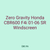 Zero Gravity Honda CBR600 F4i 01-06 SR Windscreen