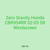 Zero Gravity Honda CBR954RR 02-03 SR Windscreen