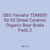 SBS Yamaha TDM850 92-93 Street Ceramic Organic Rear Brake Pads 2