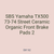 SBS Yamaha TX500 73-74 Street Ceramic Organic Front Brake Pads 2