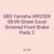 SBS Yamaha WR250X 08-09 Street Excel Sintered Front Brake Pads 2