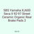 SBS Yamaha XJ600 Seca II 92-97 Street Ceramic Organic Rear Brake Pads 2