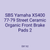 SBS Yamaha XS400 77-79 Street Ceramic Organic Front Brake Pads 2