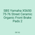 SBS Yamaha XS650 75-76 Street Ceramic Organic Front Brake Pads 2