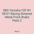 SBS Yamaha YZF-R1 98-01 Racing Sintered Metal Front Brake Pads 2
