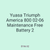 Yuasa Triumph America 800 02-06 Maintenance Free Battery 2