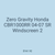 Zero Gravity Honda CBR1000RR 04-07 SR Windscreen 2