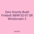 Zero Gravity Buell Firebolt XB9R 02-07 SR Windscreen 2