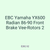 EBC Yamaha YX600 Radian 86-90 Front Brake Vee-Rotors 2
