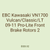 EBC Kawasaki VN1700 Vulcan/Classic/LT 09-11 Pro-Lite Front Brake Rotors 2