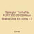 Spiegler Yamaha FJR1300 03-05 Rear Brake Line Kit (orig.) 2