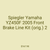 Spiegler Yamaha YZ450F 2005 Front Brake Line Kit (orig.) 2