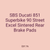 SBS Ducati 851 Superbike 90 Street Excel Sintered Rear Brake Pads