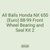 All Balls Honda NX 650 (Euro) 88-99 Front Wheel Bearing and Seal Kit 2