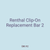 Renthal Clip-On Replacement Bar 2