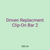 Driven Replacment Clip-On Bar 2