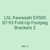 LSL Kawasaki EX500 87-93 Fold-Up Footpeg Brackets 2