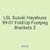 LSL Suzuki Hayabusa 99-07 Fold-Up Footpeg Brackets 2