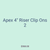 Apex 4" Riser Clip Ons 2